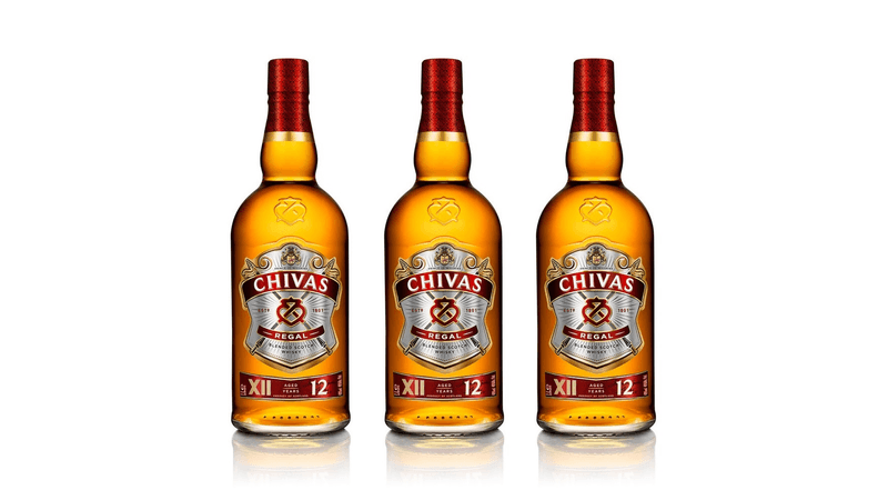 3 Garrafas de Whisky Chivas Regal 12 anos - 750ml - Bar Aberto