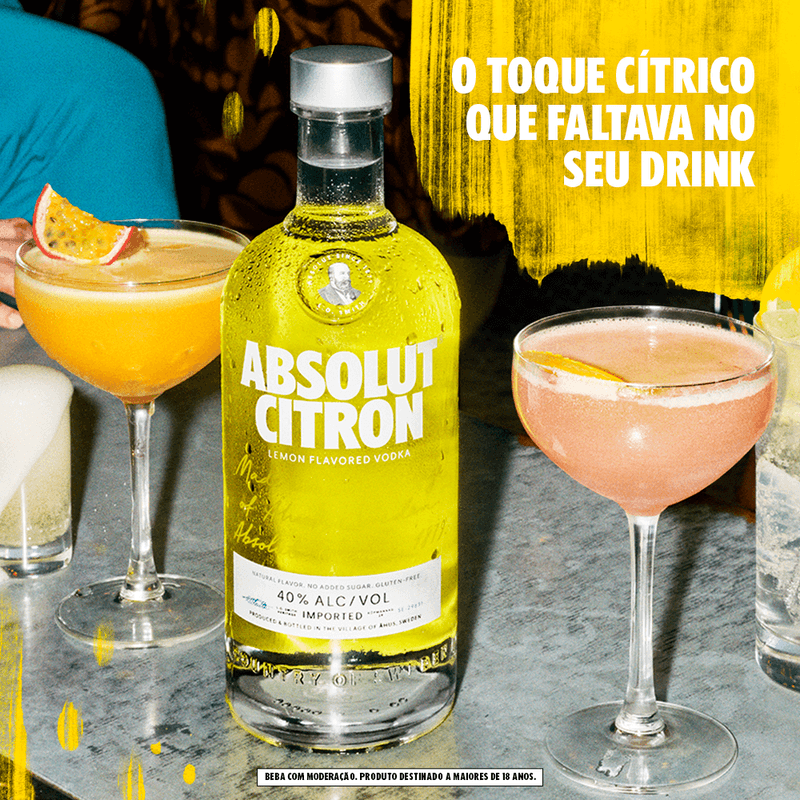 Vodka-Absolut-Citron-com-toque-citrico-para-Citron-Cosmopolitan