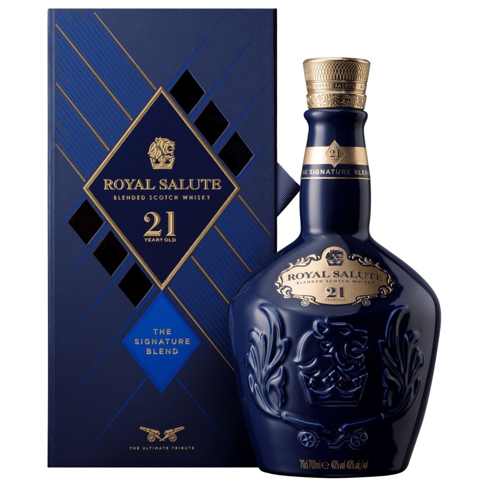 Whisky Royal Salute 21 Anos The Signature Blend 700ml - Bar Whisky Royal Salute 21 Anos The Signature Blend 700ml - Bar