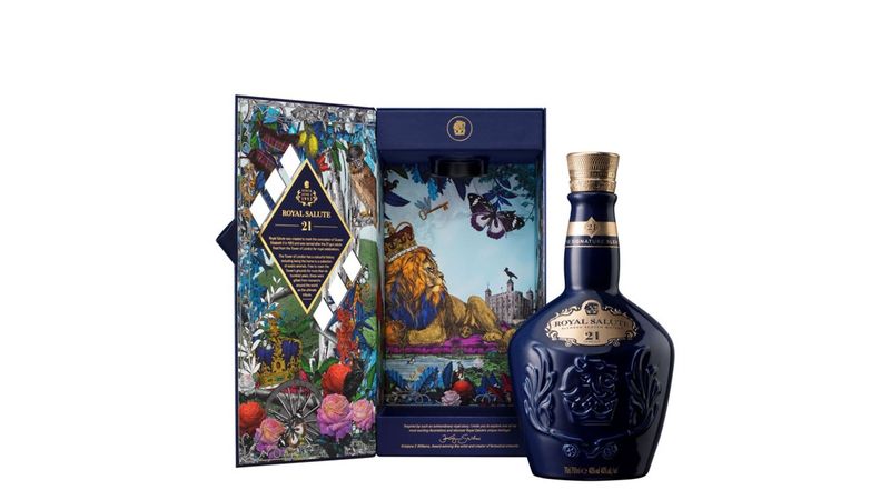 Whisky Royal Salute 21 Anos The Signature Blend 700ml - Bar Whisky Royal Salute 21 Anos The Signature Blend 700ml - Bar