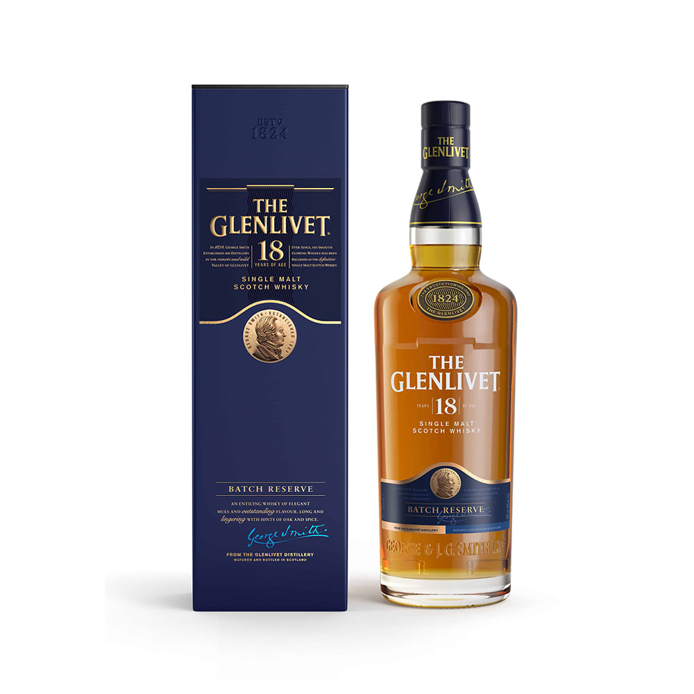 Whisky The Glenlivet 18 Anos – 750ml | Bar Aberto - Bar Aberto