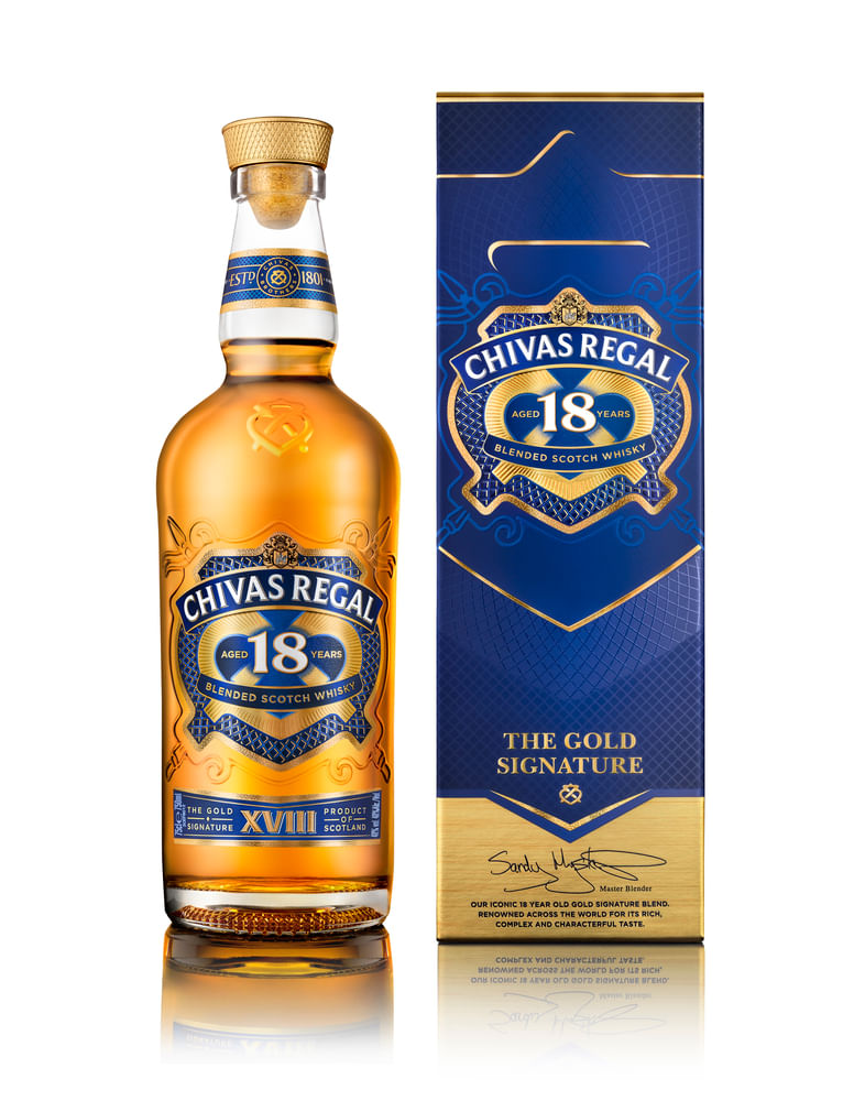 Whisky Chivas Regal 18 Anos – 750ml | Bar Aberto - Bar Aberto