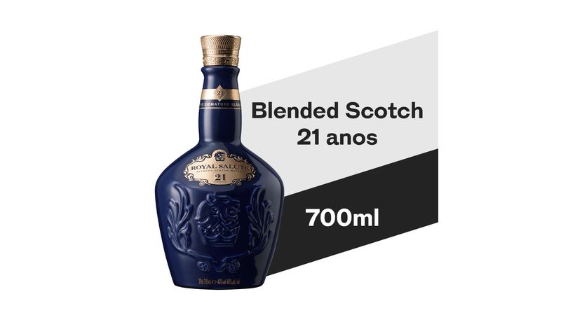 Whisky Royal Salute 21 Anos The Signature Blend | Bar Aberto - Bar