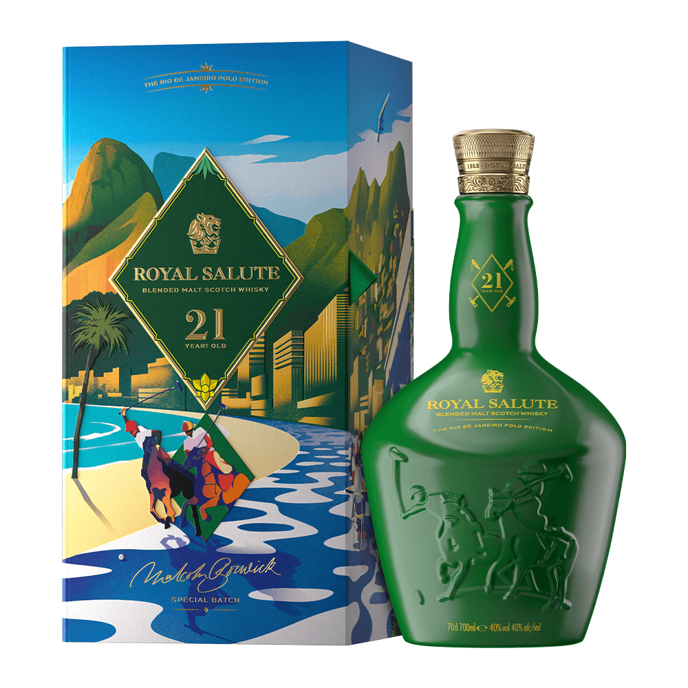 ウイスキー  SALUTE21 THE  POLO EDITION Whisky Royal Salute 21 anos The Rio de Janeiro Polo Edition