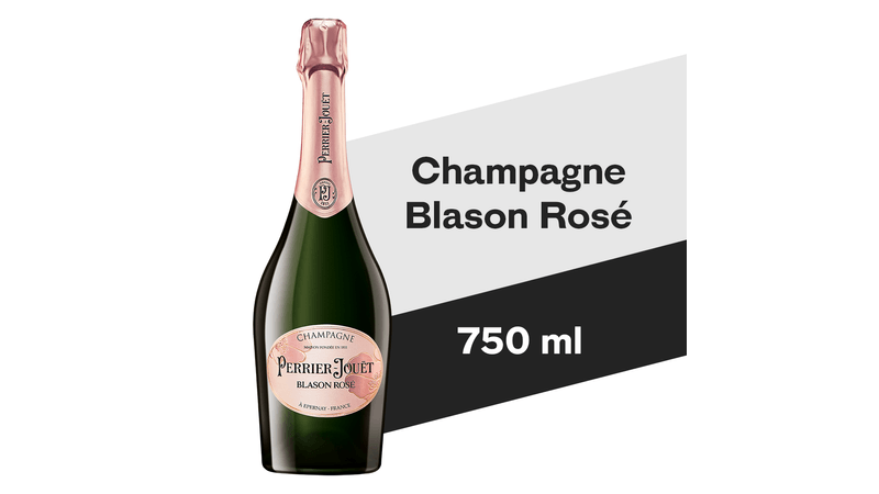 Champagne Perrier-Jouët Blason Rosé Francês - 750 ml - Bar Aberto