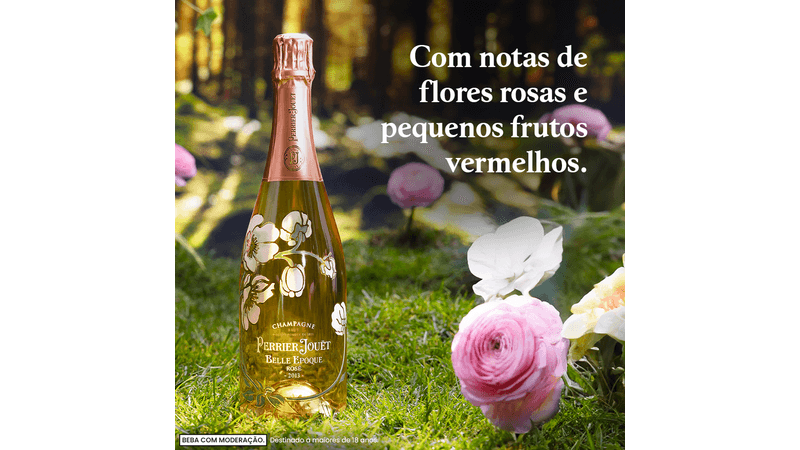 Champagne Perrier-Jouët Belle Epoque Rosé 750ml | Bar Aberto - Bar